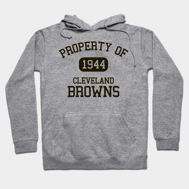 Property of Cleveland Browns Hoodie by Funnyteesforme